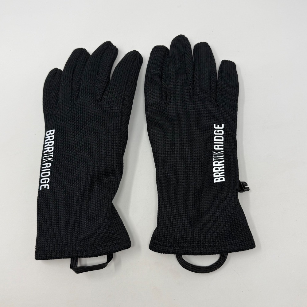 Brrrtek‎ Ridge Mens Black 3M Thinsulate Winter Gloves Touchscreen L/XL